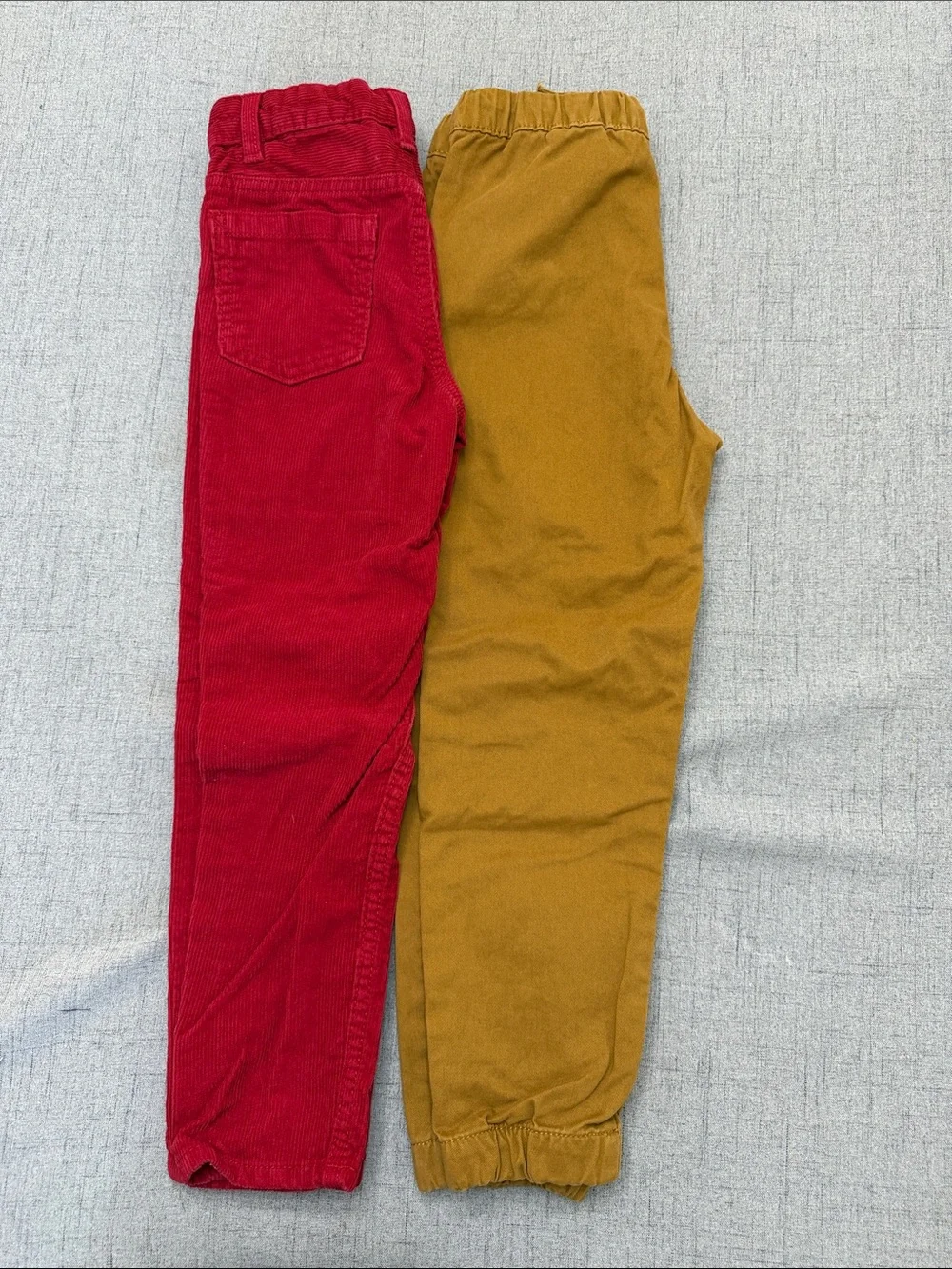 H&M Boys Pants - Red and Mustard Size 6